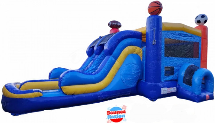 Bounce Houses With Water Slides