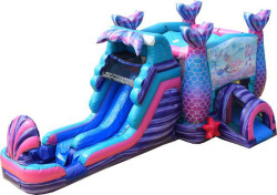 Mermaid Combo Dual Lane Slides Wet/Dry